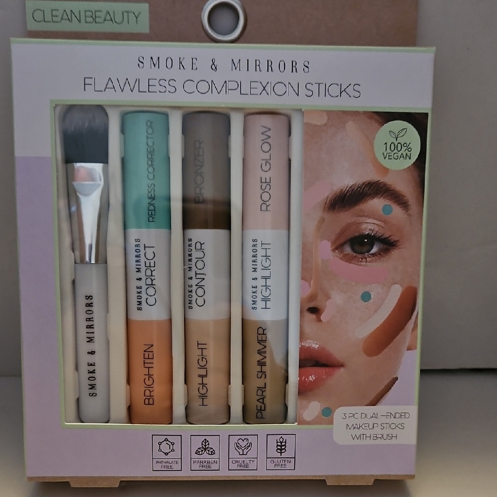 Flawless Complexion Sticks Set Smoke & Mirrors